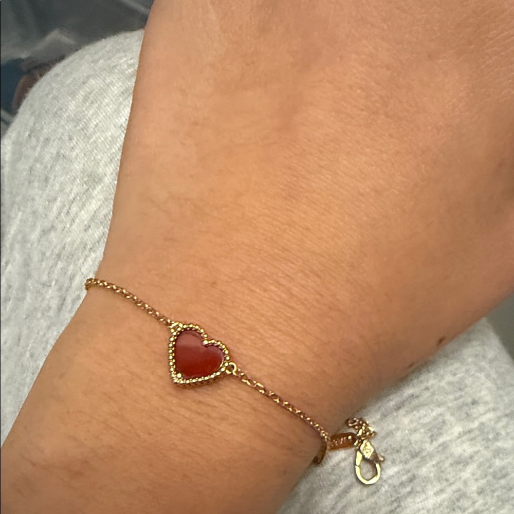 Gold Heart Bracelet